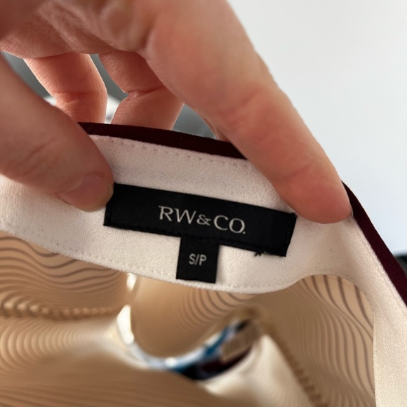 Rw&co striped shirt with bow - Picture 2 of 2